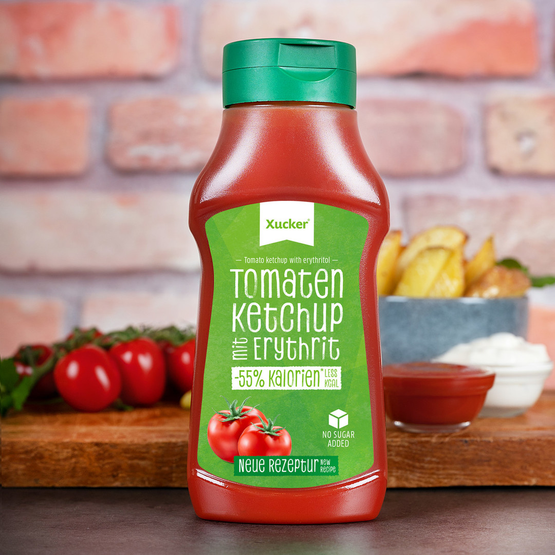 Tomatenketchup mit Erythrit 500 ml - Healthy Lounge